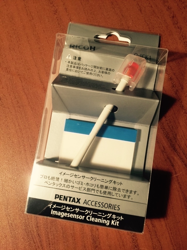 使ってみた！】PENTAX イメージセンサークリーニングキットを